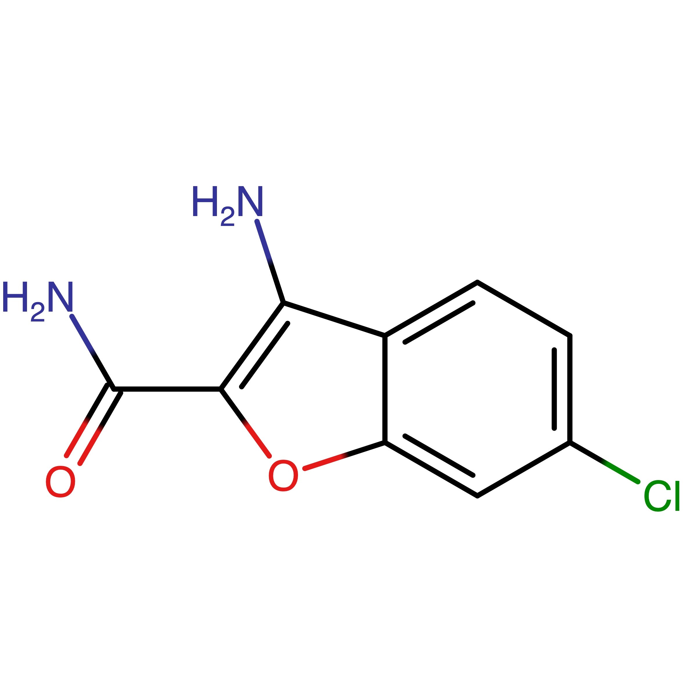 CAS 862088-26-4 | 3-Amino-6-chlorobenzofuran-2-carboxamide