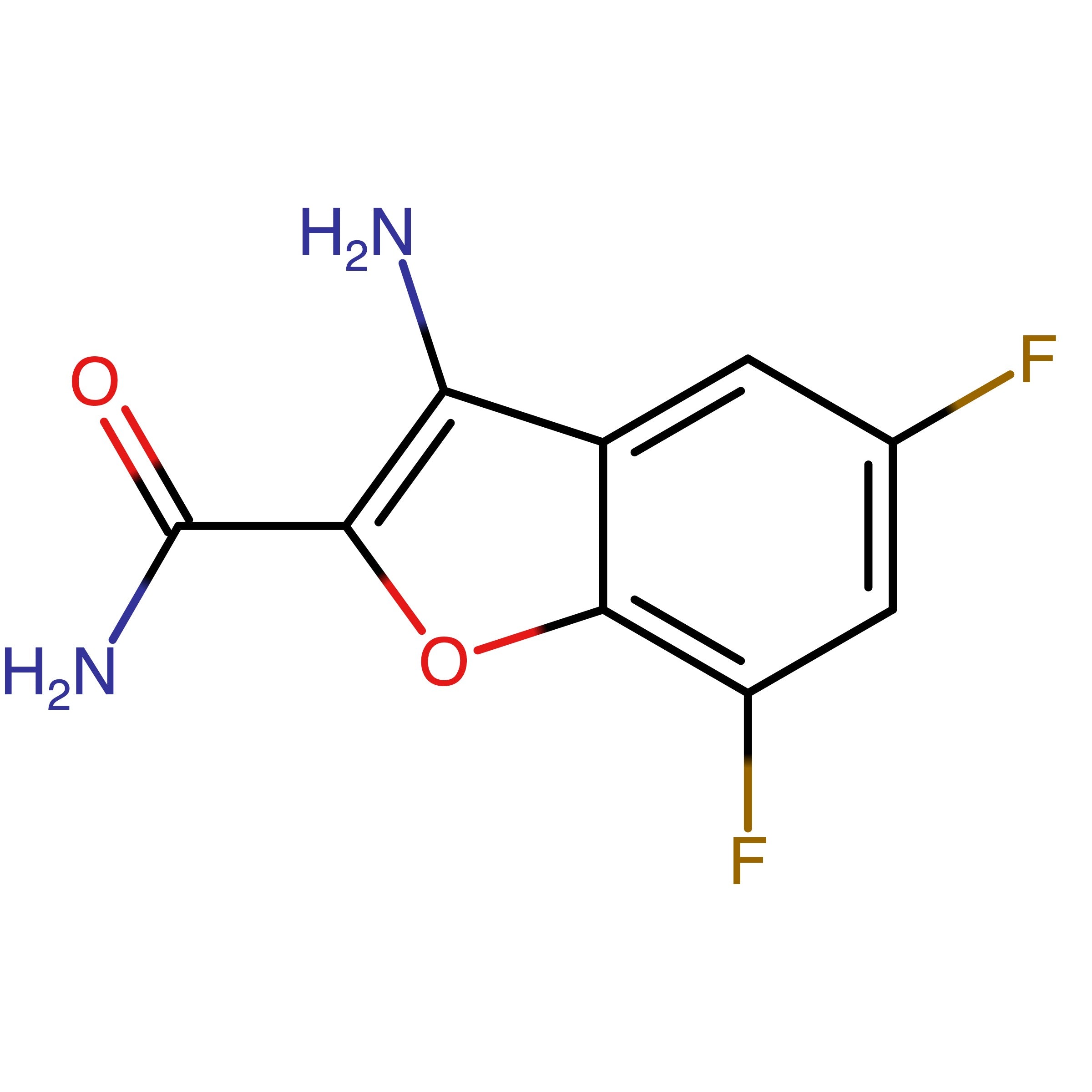 CAS 862088-27-5 | 3-Amino-5,7-difluorobenzofuran-2-carboxamide