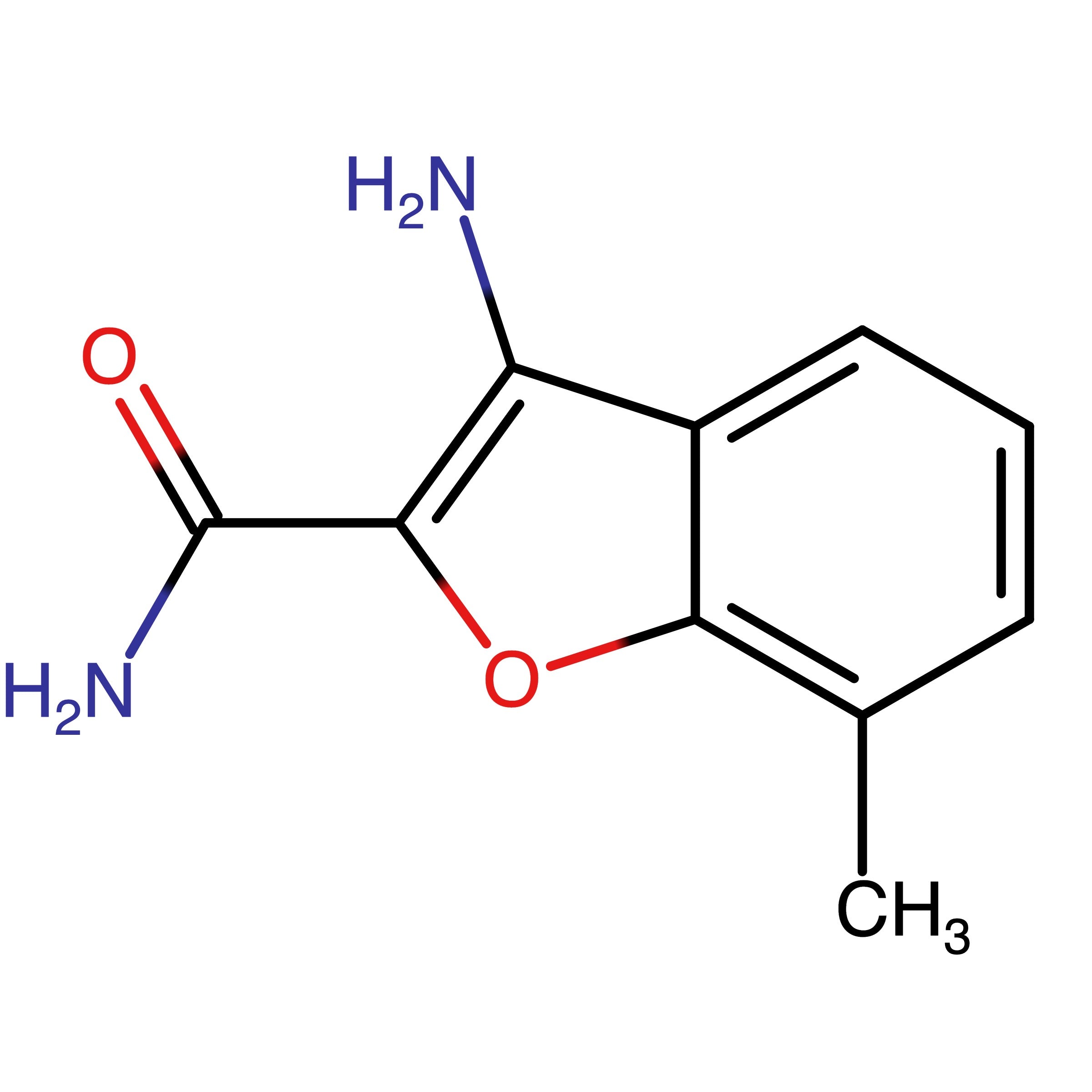 CAS 862088-30-0 | 3-Amino-7-methylbenzofuran-2-carboxamide