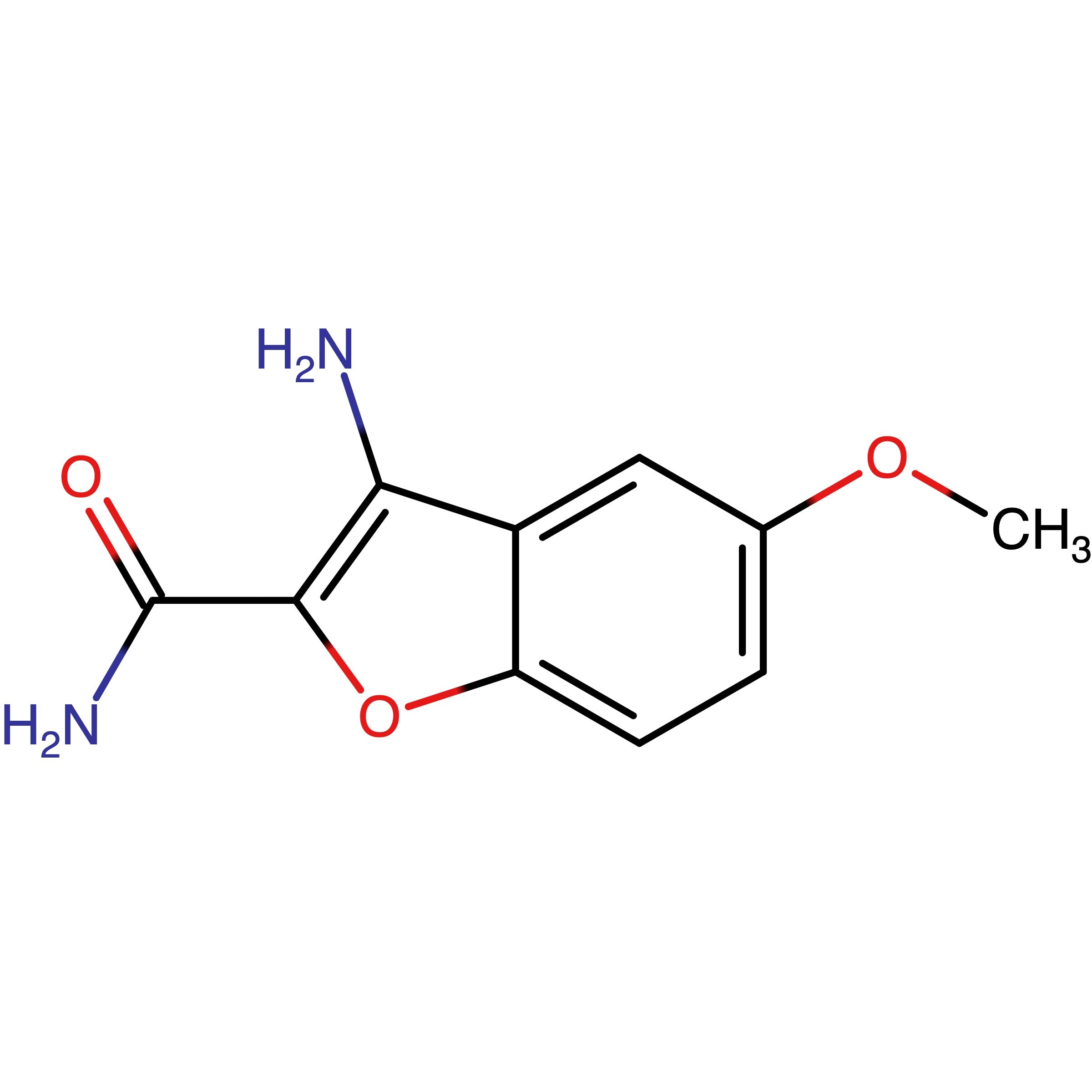 CAS 312269-83-3 | 3-Amino-5-methoxybenzofuran-2-carboxamide