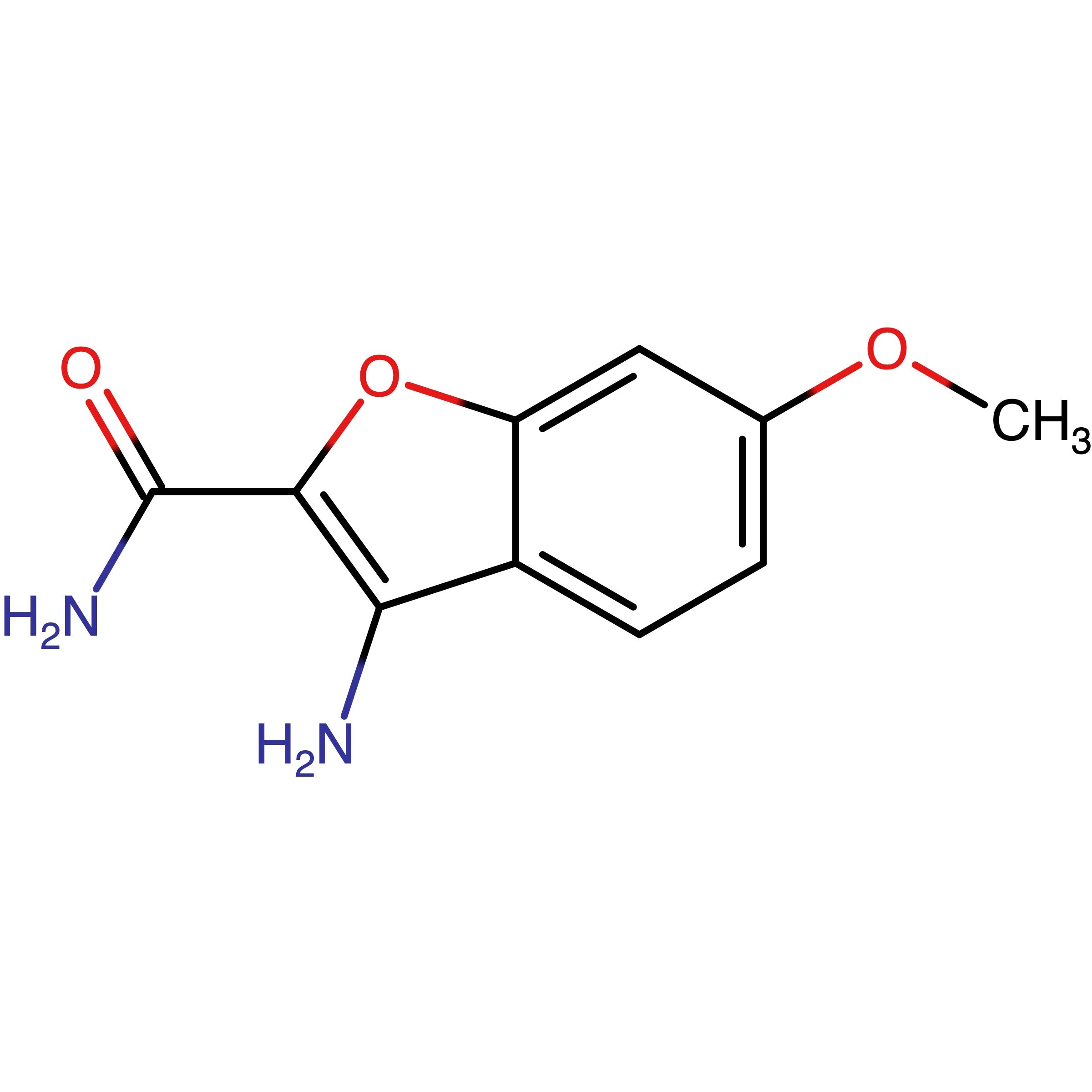 CAS 862088-33-3 | 3-Amino-6-methoxybenzofuran-2-carboxamide