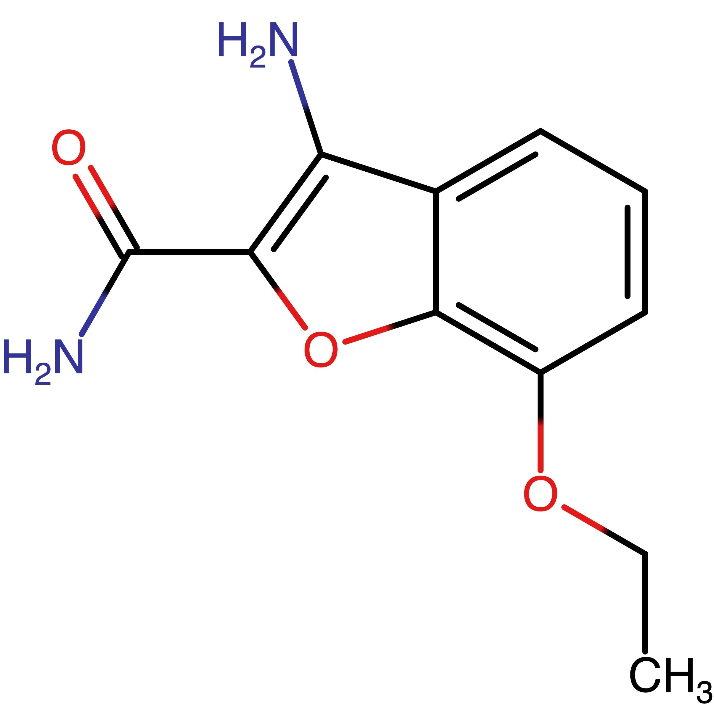 CAS 862088-35-5 | 3-Amino-7-ethoxybenzofuran-2-carboxamide