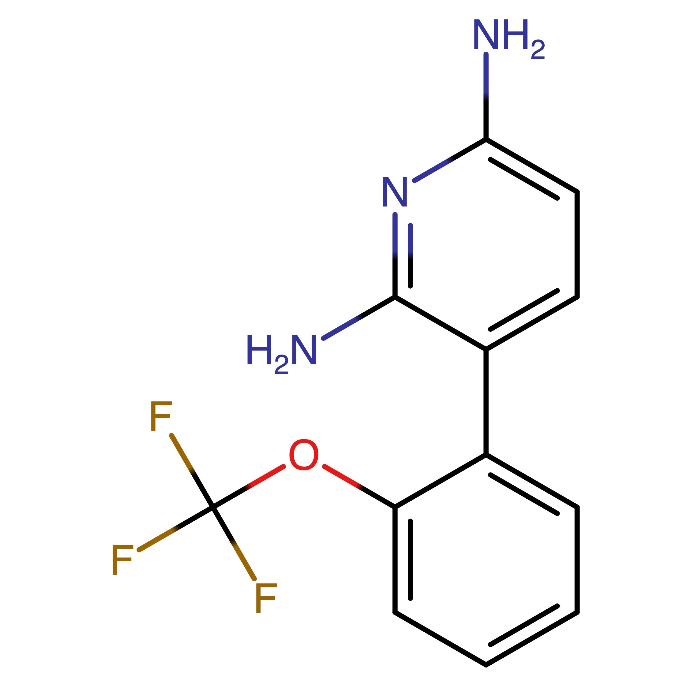CAS 1079401-93-6 | 3-(2-(Trifluoromethoxy)phenyl)pyridine-2,6-diamine