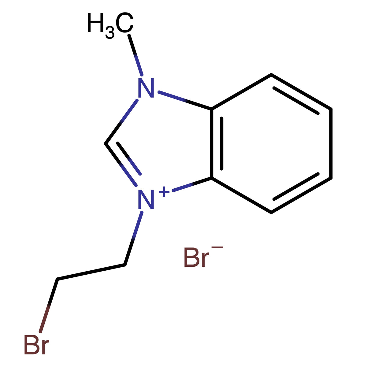 3-(2-Bromoethyl)-1-methylbenzimidazolium bromide
