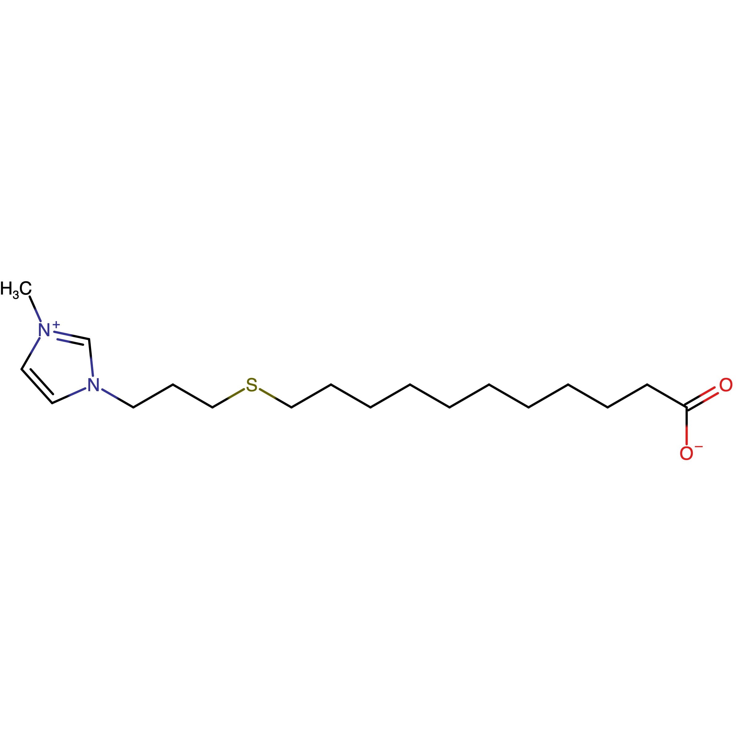 11-[3-(3-Methylimidazol-3-ium-1-yl)propylsulfanyl]undecanoate