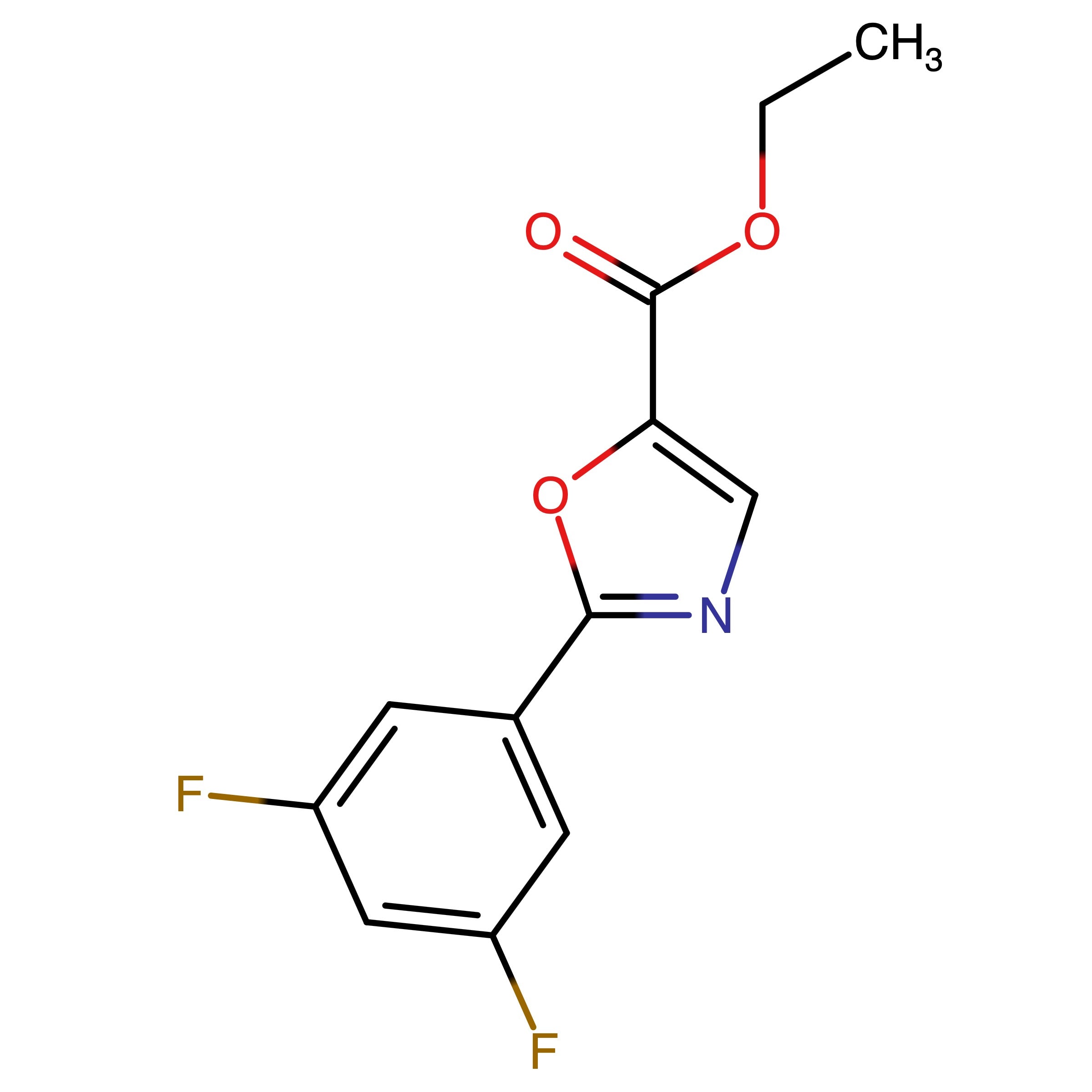 Ethyl 2-(3,5-difluorophenyl)oxazole-5-carboxylateÊ