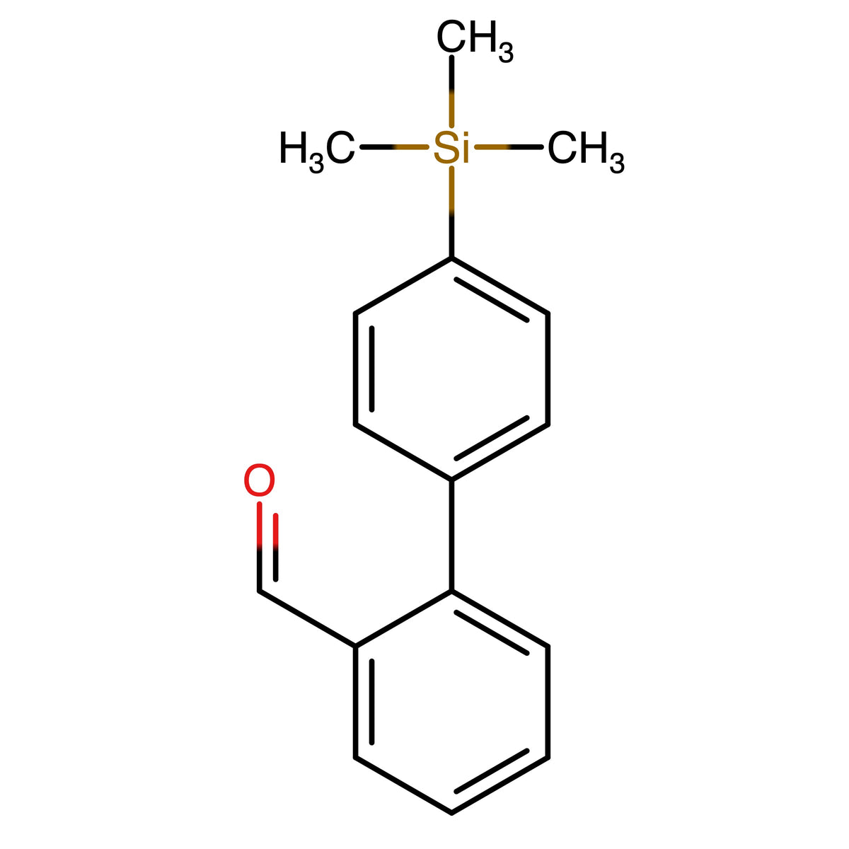 2-(4-Trimethylsilylphenyl)benzaldehyde
