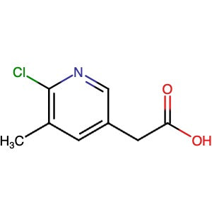 1000546-06-4 | 2-(6-Chloro-5-methylpyridin-3-yl)acetic acid - Hoffman Fine Chemicals