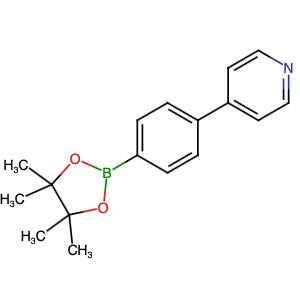 1009033-87-7 | 4-(4-(4,4,5,5-Tetramethyl-1,3,2-dioxaborolan-2-yl)phenyl)pyridine - Hoffman Fine Chemicals