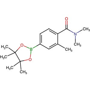 1011731-99-9 | N,N,2-Trimethyl-4-(4,4,5,5-tetramethyl-1,3,2-dioxaborolan-2-yl)benzamide - Hoffman Fine Chemicals