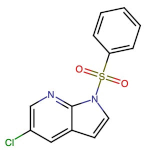 1015608-87-3 | 5-Chloro-1-(phenylsulfonyl)-1H-pyrrolo[2,3-b]pyridine - Hoffman Fine Chemicals