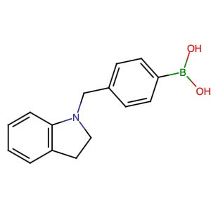 1029439-58-4 | [4-(2,3-Dihydro-1H-indol-1-ylmethyl)phenyl]boronic acid - Hoffman Fine Chemicals