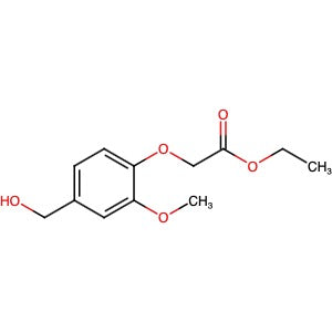 103258-65-7 | Ethyl 2-[4-(hydroxymethyl)-2-methoxyphenoxy]acetate - Hoffman Fine Chemicals