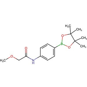 1036990-20-1 | 2-Methoxy-N-[4-(4,4,5,5-tetramethyl-1,3,2-dioxaborolan-2-yl)phenyl]acetamide - Hoffman Fine Chemicals