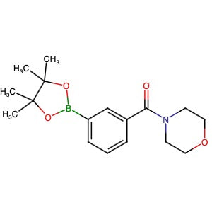 1036991-25-9 | [3-(Morpholine-4-carbonyl)phenyl]boronic acid pinacol ester - Hoffman Fine Chemicals