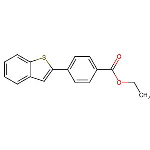 1038781-00-8 | 4-Benzo[b]thiophen-2-yl-benzoic acid ethyl ester - Hoffman Fine Chemicals