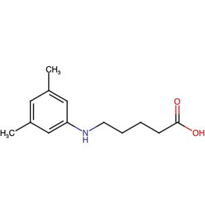 1039863-24-5 | 5-[(3,5-Dimethylphenyl)amino]pentanoic acid - Hoffman Fine Chemicals