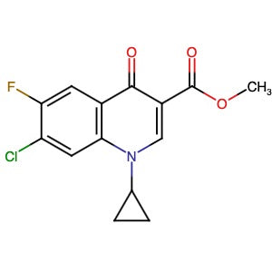 104599-90-8 | Methyl 7-chloro-1-cyclopropyl-6-fluoro-1,4-dihydro-4-oxo-3-quinolinecarboxylate - Hoffman Fine Chemicals