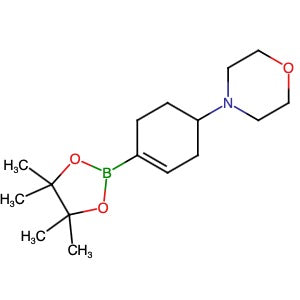 1046793-56-9 | 4-(4-(4,4,5,5-Tetramethyl-1,3,2-dioxaborolan-2-yl)cyclohex-3-enyl)morpholine - Hoffman Fine Chemicals