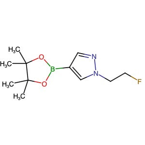1049730-39-3 | 1-(2-Fluoroethyl)-4-(4,4,5,5-tetramethyl-1,3,2-dioxaborolan-2-yl)-1H-pyrazole - Hoffman Fine Chemicals