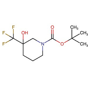 1052713-78-6 | tert-Butyl 3-(trifluoromethyl)-3-hydroxypiperidin-1-carboxylate - Hoffman Fine Chemicals