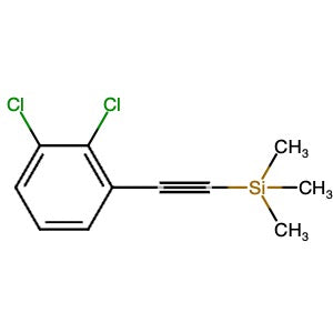 1057096-65-7 | 1,2-Dichloro-3-[2-(trimethylsilyl)ethynyl]benzene - Hoffman Fine Chemicals