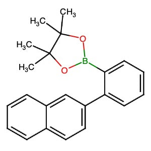 1062555-59-2 | 4,4,5,5-Tetramethyl-2-(2-(naphthalen-2-yl)phenyl)-1,3,2-dioxaborolane - Hoffman Fine Chemicals