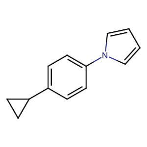 1063960-59-7 | 1-(4-Cyclopropylphenyl)-1H-pyrrole - Hoffman Fine Chemicals