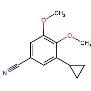 1063960-61-1 | 3-Cyclopropyl-4,5-dimethoxybenzonitrile - Hoffman Fine Chemicals