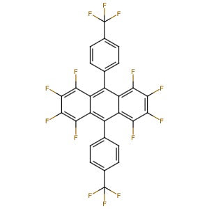 1067426-44-1 | 1,2,3,4,5,6,7,8-Octafluoro-9,10-bis[4-(trifluoromethyl)phenyl]anthracene - Hoffman Fine Chemicals
