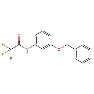 1067665-53-5 | 2,2,2-Trifluoro-N-[3-(phenylmethoxy)phenyl]acetamide - Hoffman Fine Chemicals