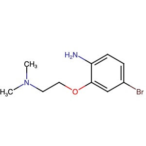 1072906-05-8 | 4-Bromo-2-(2-(dimethylamino)ethoxy)aniline - Hoffman Fine Chemicals