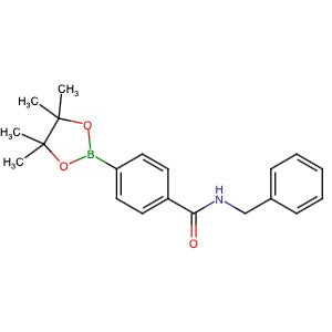 1073353-57-7 | N-Benzyl-4-(4,4,5,5-tetramethyl-1,3,2-dioxaborolan-2-yl)benzamide - Hoffman Fine Chemicals