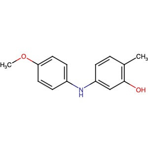 107455-72-1 | 3-[(4-Methoxyphenyl)amino]-6-methylphenol - Hoffman Fine Chemicals