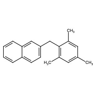 1078758-40-3 | 2-(2,4,6-Trimethylbenzyl)naphthalene - Hoffman Fine Chemicals