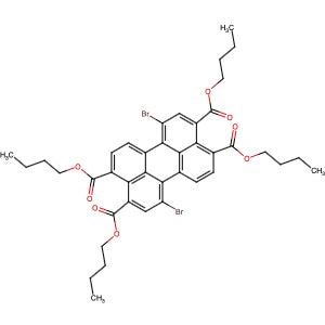 1080663-33-7 | Tetrabutyl 1,7-dibromoperylene-3,4,9,10-tetracarboxylate - Hoffman Fine Chemicals