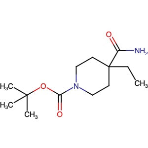 1082768-73-7 | 1-Boc-4-ethylpiperidine-4-carboxamide - Hoffman Fine Chemicals