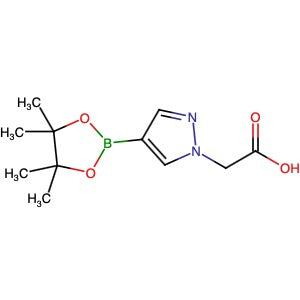 1083326-41-3 | 4-(4,4,5,5-Tetramethyl-1,3,2-dioxaborolan-2-yl)-1H-pyrazole-1-acetic acid - Hoffman Fine Chemicals