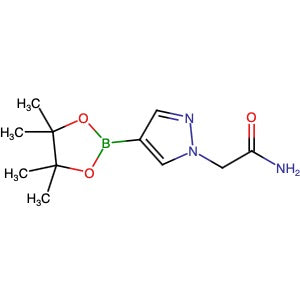 1083326-46-8 | 2-(4-(4,4,5,5-Tetramethyl-1,3,2-dioxaborolan-2-yl)-1H-pyrazol-1-yl)acetamide - Hoffman Fine Chemicals