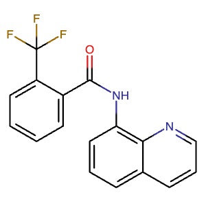 1089568-27-3 | N-(Quinolin-8-yl)-2-(trifluoromethyl)benzamide - Hoffman Fine Chemicals