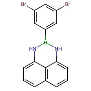 1098071-09-0 | 2-(3,5-Dibromophenyl)-2,3-dihydro-1H-naphtho[1,8-de][1,3,2]diazaborinine - Hoffman Fine Chemicals