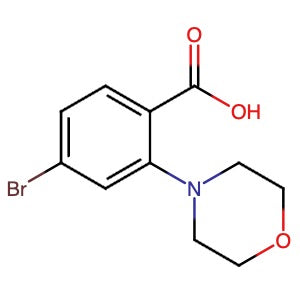 1099687-03-2 | 4-Bromo-2-morpholinobenzoic acid - Hoffman Fine Chemicals