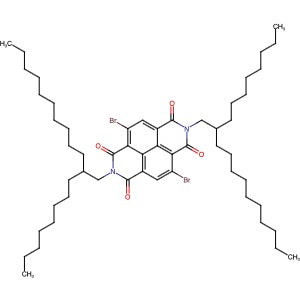1100243-35-3 | 4,9-Dibromo-2,7-bis(2-octyldodecyl)benzo[lmn][3,8]phenanthroline-1,3,6,8(2H,7H)-tetrone - Hoffman Fine Chemicals