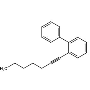 1101133-46-3 | 2-(Hept-1-yn-1-yl)-1,1'-biphenyl - Hoffman Fine Chemicals