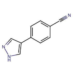 1101167-56-9 | 4-(1H-Pyrazol-4-yl)benzonitrile - Hoffman Fine Chemicals
