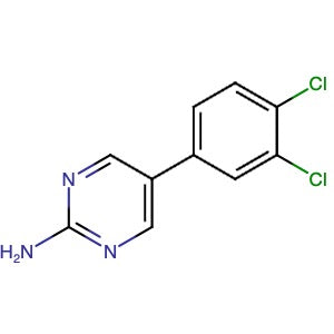 1111111-91-1 | 5-(3,4-Dichlorophenyl)-2-pyrimidinamine - Hoffman Fine Chemicals
