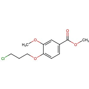 111627-40-8 | Methyl 4-(3-chloropropoxy)-3-methoxybenzoate - Hoffman Fine Chemicals