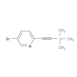111770-80-0 | 5-Bromo-2-((trimethylsilyl)ethynyl)pyridine - Hoffman Fine Chemicals