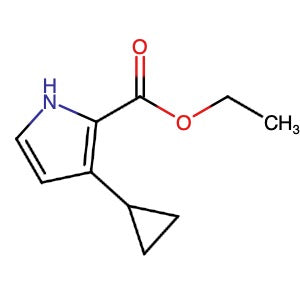 1123725-69-8 | Ethyl 3-cyclopropyl-1H-pyrrole-2-carboxylate - Hoffman Fine Chemicals