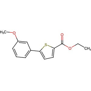 1127217-38-2 | Ethyl 5-(3-methoxyphenyl)thiophene-2-carboxylate - Hoffman Fine Chemicals